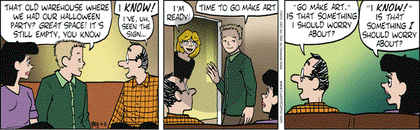 Luann on Thursday April 2, 2015 Comic Strip
