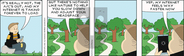 Nancy on Tuesday July 14, 2020 Comic Strip