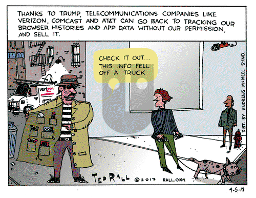 Ted Rall on Wednesday April 5, 2017 Comic Strip