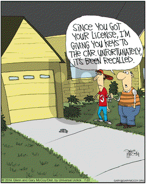 The Flying McCoys on Tuesday July 22, 2014 Comic Strip