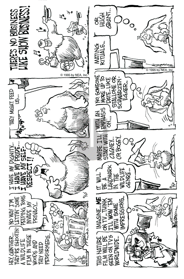 The Grizzwells on Monday September 25, 1995 Comic Strip