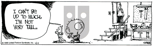 The Buckets on Tuesday June 15, 1999 Comic Strip