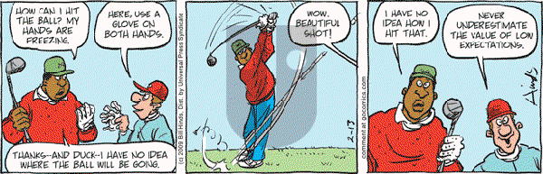 Cleats - Friday February 13, 2009 Comic Strip