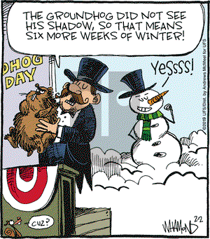 Reality Check on Saturday February 2, 2019 Comic Strip