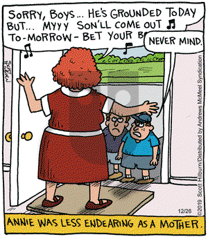 The Argyle Sweater on Thursday December 26, 2019 Comic Strip