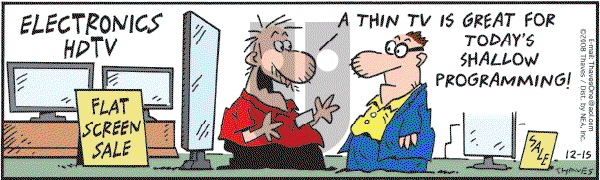 Frank and Ernest - Monday December 15, 2008 Comic Strip