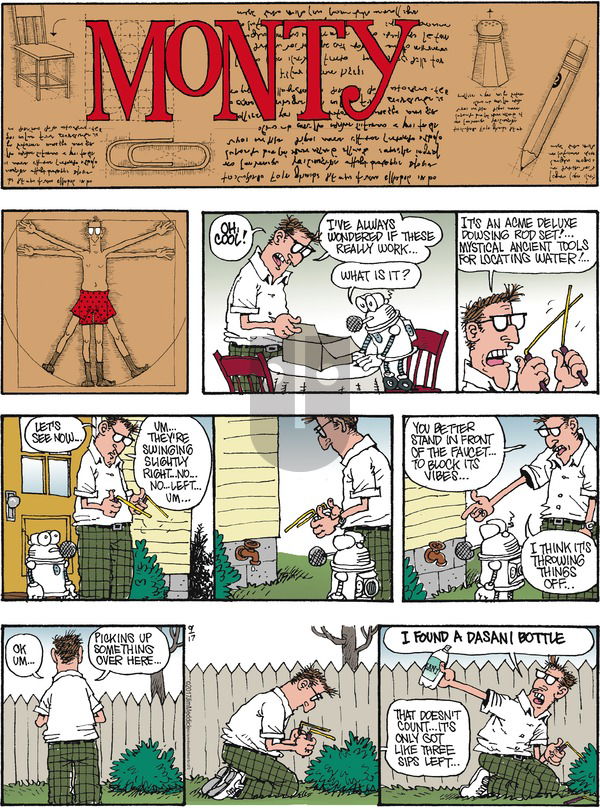 Monty on Sunday September 17, 2017 Comic Strip