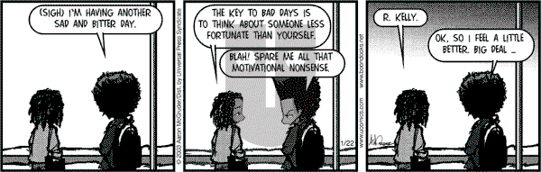 The Boondocks on Saturday August 25, 2012 Comic Strip