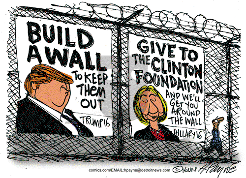 Henry Payne on Saturday September 3, 2016 Comic Strip