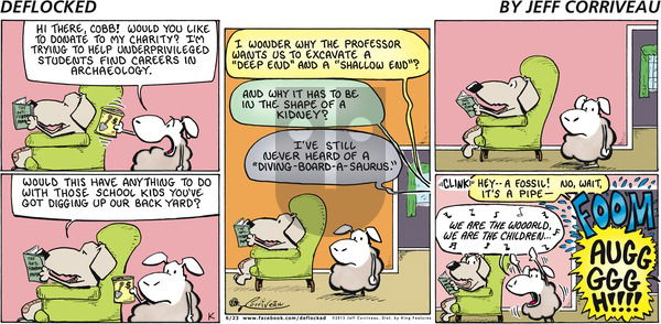 DeFlocked on Sunday June 23, 2013 Comic Strip