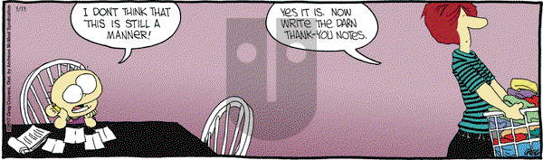 The Buckets on Monday March 13, 2017 Comic Strip