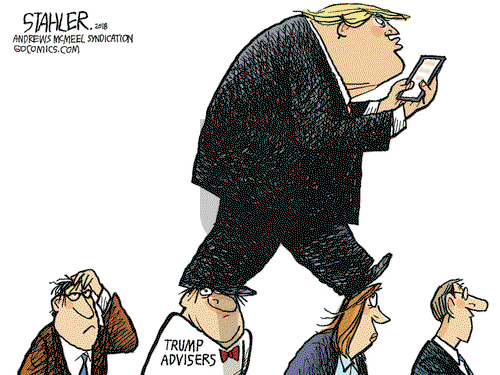 Jeff Stahler on Thursday March 22, 2018 Comic Strip