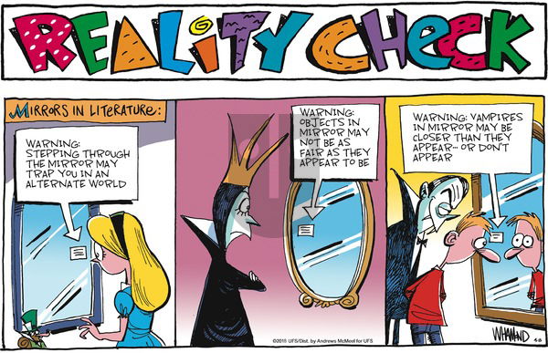 Reality Check on Sunday April 8, 2018 Comic Strip