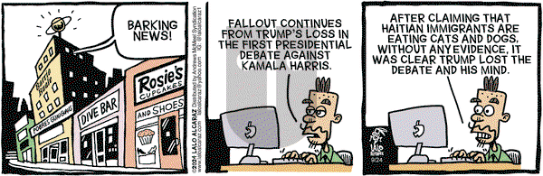 La Cucaracha - Tuesday September 24, 2024 Comic Strip