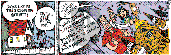 La Cucaracha on Thursday November 22, 2007 Comic Strip
