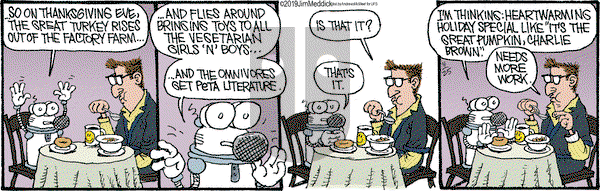 Monty on Monday November 25, 2019 Comic Strip