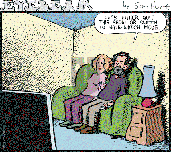 Eyebeam on Monday June 17, 2024 Comic Strip