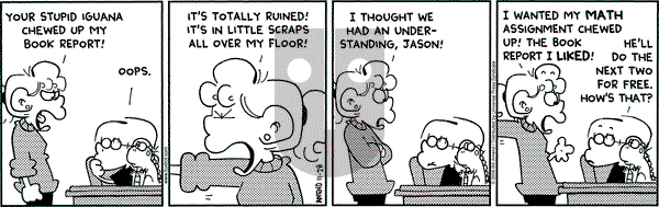 FoxTrot on Tuesday November 28, 2006 Comic Strip