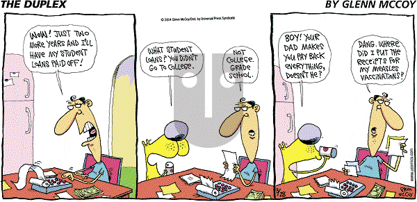 The Duplex on Sunday March 28, 2004 Comic Strip