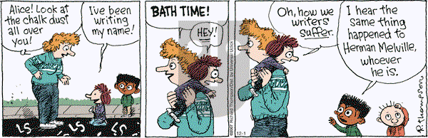 Cul de Sac on Saturday December 1, 2012 Comic Strip