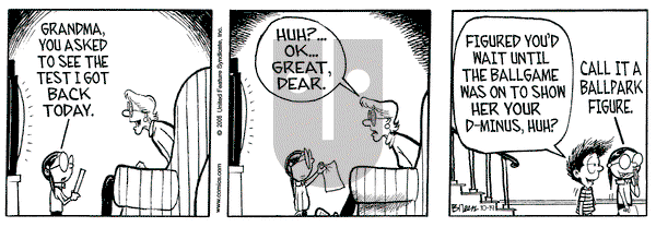 Grand Avenue on Friday October 27, 2006 Comic Strip