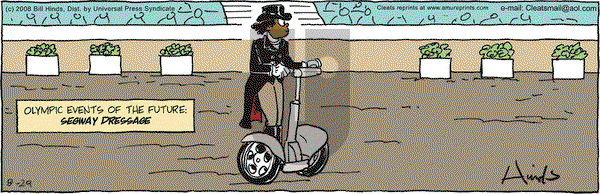 Cleats on Friday August 29, 2008 Comic Strip