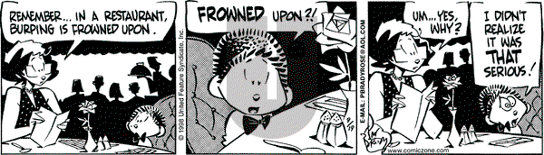 Rose is Rose on Saturday September 19, 1998 Comic Strip