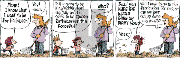 Cul de Sac on Thursday October 27, 2016 Comic Strip