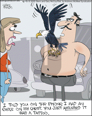 The Flying McCoys on Monday June 9, 2025 Comic Strip
