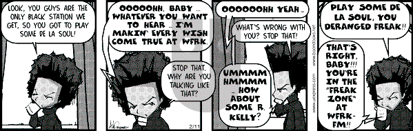 The Boondocks on Friday September 14, 2007 Comic Strip