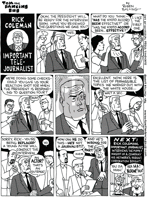 Tom the Dancing Bug on Saturday April 22, 2000 Comic Strip