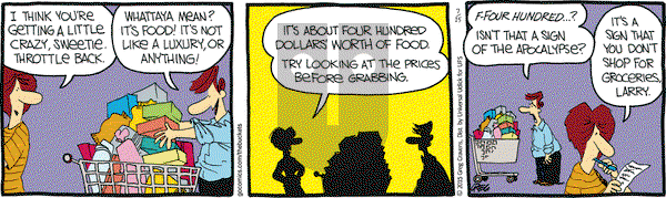 The Buckets on Wednesday July 15, 2015 Comic Strip