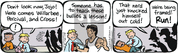 JumpStart on Tuesday April 16, 2019 Comic Strip