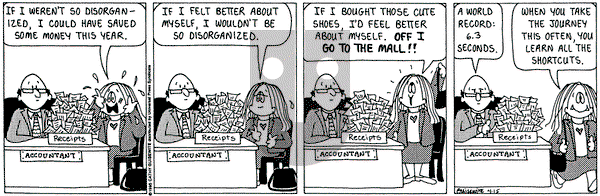 Cathy Classics on Saturday April 15, 1995 Comic Strip