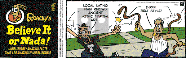 La Cucaracha on Saturday October 3, 2020 Comic Strip
