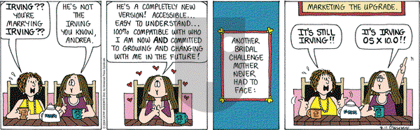 Cathy Classics on Wednesday August 11, 2004 Comic Strip