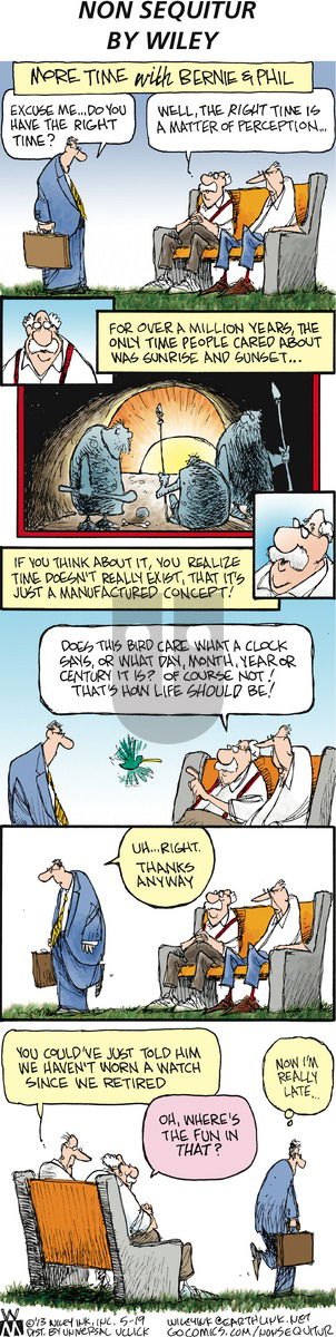Non Sequitur on Sunday May 19, 2013 Comic Strip