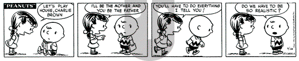 Peanuts on Monday February 26, 1951 Comic Strip
