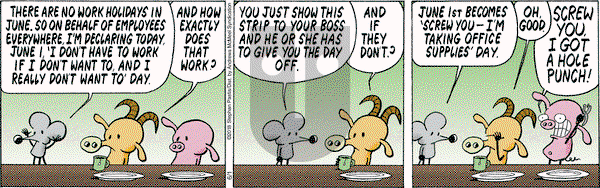Pearls Before Swine - Friday June 1, 2018 Comic Strip
