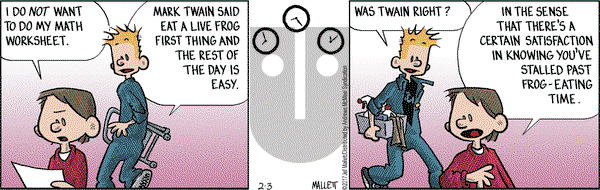 Frazz on Friday February 3, 2017 Comic Strip