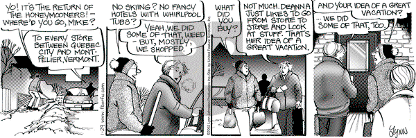 For Better or For Worse - Tuesday January 29, 2002 Comic Strip