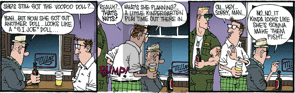 Monty on Friday April 17, 2015 Comic Strip