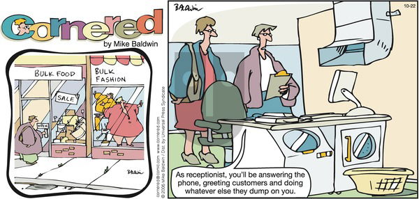 Cornered - Sunday October 22, 2006 Comic Strip