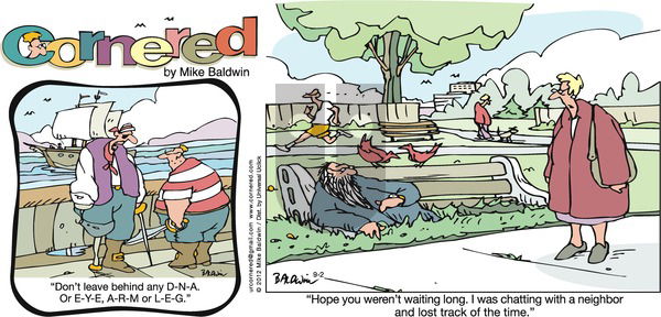 Cornered on Sunday September 2, 2012 Comic Strip