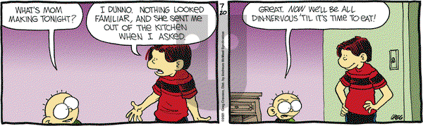 The Buckets on Tuesday July 20, 2021 Comic Strip