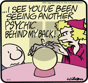 Ziggy on Tuesday September 14, 2021 Comic Strip