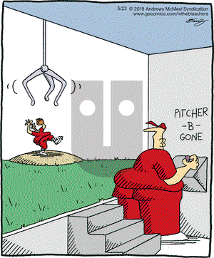 In the Bleachers on Thursday May 23, 2019 Comic Strip