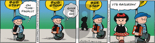 Nancy on Saturday September 5, 2009 Comic Strip