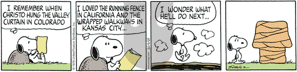 Peanuts on Wednesday October 8, 2003 Comic Strip