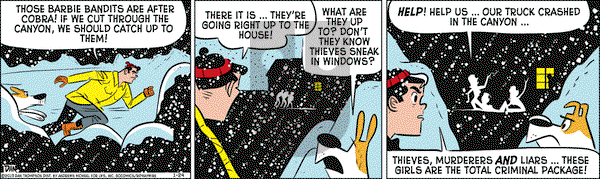 Rip Haywire on Thursday January 24, 2019 Comic Strip